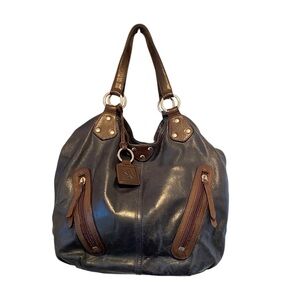 ELLINGTON Large Leather Hobo Bag